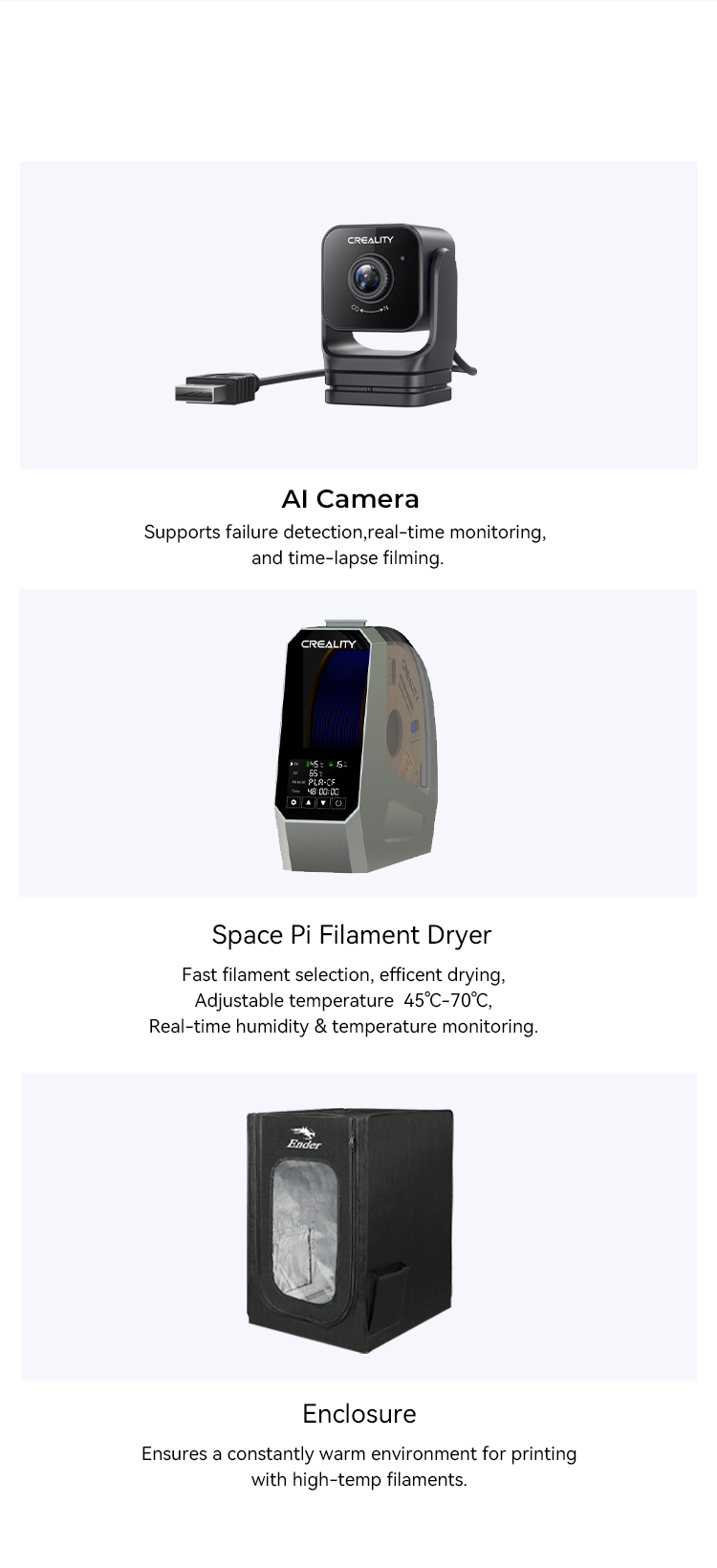 3d printer ai camera